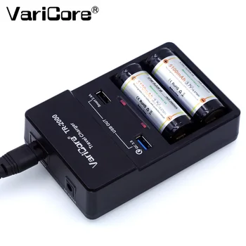 VariCore TR-2000 Baterijos Kroviklį ir Greitai Įkrauti 3.0 18650 26650 AA AAA ir QC 3.0 / USB 5 V Mobiliųjų Įrenginių