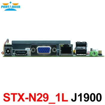 Ventiliatoriaus MINI ITX pagrindinę Plokštę su 6*USB 2*KOM VGA LVDS Intel J1900 STX-N29_1L