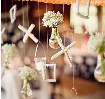 Vestuvių papuošimai, gėlių vazonai, vazonai vasos decorativos Namų stiklo vazos namų dekoro gėlių vazos kabo lempa vaza šalis
