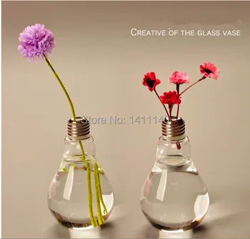 Vestuvių papuošimai, gėlių vazonai, vazonai vasos decorativos Namų stiklo vazos namų dekoro gėlių vazos kabo lempa vaza šalis