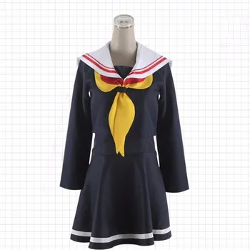 VEVEFHUANG Ne Žaidimas, Ne Gyvybės Cosplay Kostiumai Shiro Emboitement Herojė Sailor Kostiumėlis su Kojinių