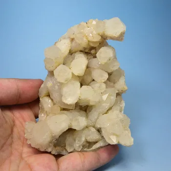 Vidinės Mongolijos gamtos baltas krištolo akmens mineralinė ne mokymo mėginio apdorojimo mineralinių mėginių surinkimo Kistler