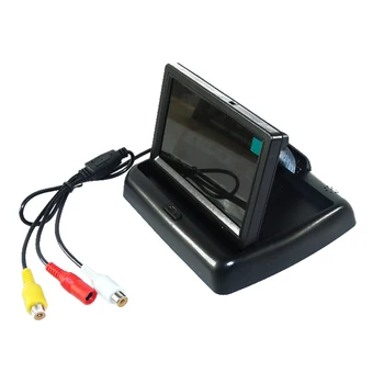 Vielos automobilių ekranas ekranas 800*480+ automobilių atsarginės kamera su ir spindulių žibintai naudoti AUDI A6L 2009 m. - 2011 m. /A4 /A3/ Q7 /S5