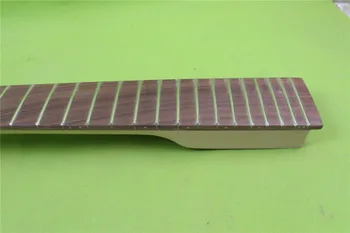 Vienas JKX 22 nervintis Nebaigtas elektrinės gitaros kaklo rose medienos fingerboar 6 eilutę kulno plotis 56mm
