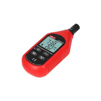 VIENETO UT333BT Bluetooth Mini LCD Skaitmeninis Oro Temperatūros ir Drėgmės Matuoklis Termometras su Drėgmėmačiu Indikatorius, Testeris UT333 Atnaujinti