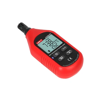 VIENETO UT333BT Bluetooth Mini LCD Skaitmeninis Oro Temperatūros ir Drėgmės Matuoklis Termometras su Drėgmėmačiu Indikatorius, Testeris UT333 Atnaujinti
