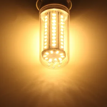 Viewi 5X lampadas led lemputės šviesa blankesnė, 8w E27 E14 E12 B22 GU10 G9 110V, 220V 4014 chip 80 led energijos taupymo lempa namų lemputes