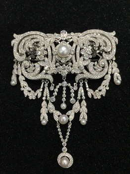 Viktorija 925 sterlingas sidabro su kubinis cirkonis sagės smeigtukai Klasikinis gėlo vandens perlų sagė ir papuošalų užsegimas dvigubo panaudojimo