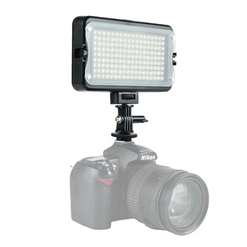 Viltrox 162 LED Vaizdo Fotografijos Studijoje Šviesos skystųjų KRISTALŲ ekranas, Dviejų Spalvų šviesos srautą galima reguliuoti Canon Nikon Sony DSLR Kamera DV Kameros
