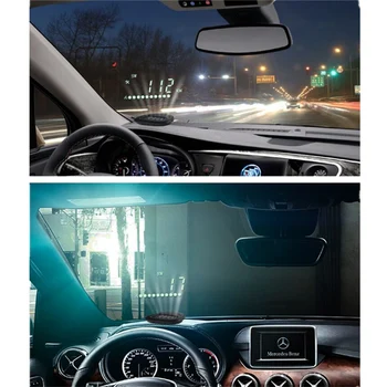 Visame pasaulyje Universalus HUD 2.0 colių A1 GPS Automobilių Head Up Display Spidometrai prietaisų Skydelio Vairavimo Kilometrų prekinis, galinis Stiklo Projektorius