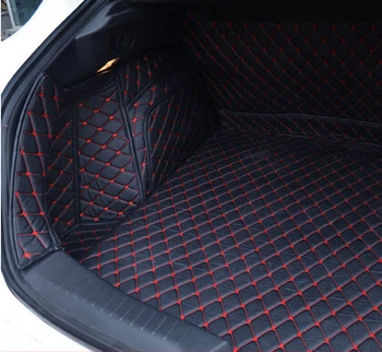 Visiškai apsuptas Specialių automobilių kamieno kilimėliai Mazda CX-4, Lengva valyti vandeniui įkrovos kilimai