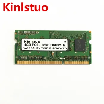 Visiškai Nauja 4 GB DDR3 1 600mhz Laptop memory RAM PC3L-12800S 4GB 1RX8/2RX8 žemos įtampos 204-Pin SODIMM