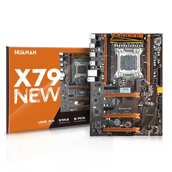 Visų tirtų HUANAN deluxe X79 LGA2011 plokštė nustatyti procXeon E5 2650 C2 su CPU aušintuvas RAM 32G(2*16G) DDR3 1 600mhz RECC