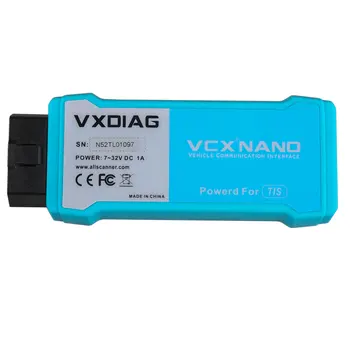 VXDIAG VCX NANO dėl TIS Techstream V12.00.127 Suderinamas su SAE J2534 Paramos Wifi