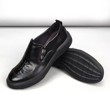 Vyrai, Suknelė, Batai,Vasaros Oxfords Pavasarį Britų vyriški odiniai batai Verslo Vyrų laisvalaikio Bateliai Butai Mados Aukšta Kokybė, Originali