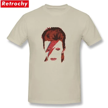Vyriški David Bowie Herojai marškinėliai Vyrams Prarasti Trumpas Rankovės Valentino Marškinėliai berniukui draugas Plus Size Vyras Medvilnė Tee Marškinėliai