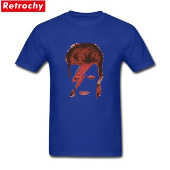 Vyriški David Bowie Herojai marškinėliai Vyrams Prarasti Trumpas Rankovės Valentino Marškinėliai berniukui draugas Plus Size Vyras Medvilnė Tee Marškinėliai
