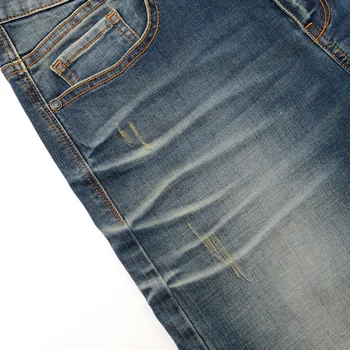 Vyrų slim stretch džinsai tendencija ženklo džinsus vyrams medvilnės ilgai atsitiktinis vyrų kelnės, džinsai pavasario žiemos vyrai džinsai 28-38 dydis pantalones