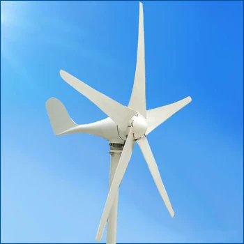 Vėjo hibridinė saulės sistemos 100w vėjo generatorius populiarus, eksporto pardavimai