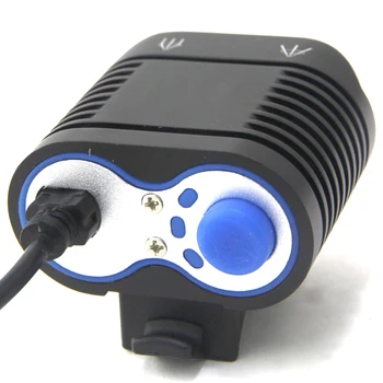 Walkefire HD-016 XM-L2 Led priekinis žibintas, Dviračio Žibintai 4 Režimai Dviračio Žibintuvėlis Galvos šviesos Dviračiai, Dviračių Šviesos Fakelas
