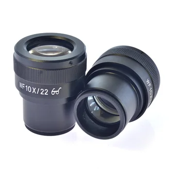 WF10X/22mm Okuliaro Lęšio Aukštos Taškas Akių Okuliaro Lęšio Stereo Mikroskopas Mount 30mm