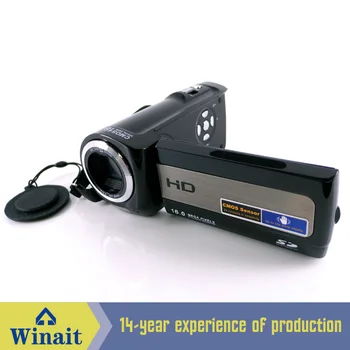 Winait 2017 pigūs HDV-777 skaitmeninė vaizdo kamera su Build-in Speaker 16X skaitmeninis priartinimas Elektroninis Užrakto