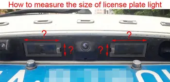 Wirelesss Naktinio Matymo 4LED CCD Automobilio galinio vaizdo atbuline kamera Toyota Crown 2016 plataus kampo vandeniui parkavimo pagalbos
