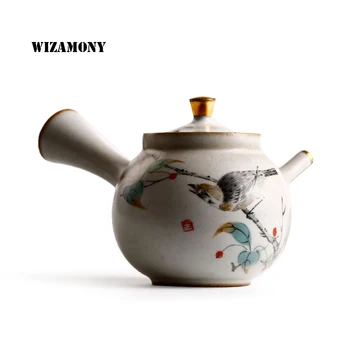 WIZAMONY Naujas arbatos rinkinys Crackle Glazūra spalvos jūros vandens Zisha Keramikos Meno Tay Thi Kinijos Arbatos puodą Porceliano yixing Molio Senovinių Arbatinukas