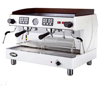 WN 220G Komercinės smi-automatinis espresso kavos aparatas 2 slėgio matuokliai gavyba kavos siurblio slėgio ir garo katilų