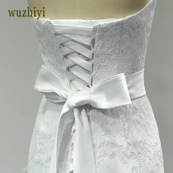 Wuzhiyi 2017 Karšto Pardavimo Undinė vestido de noiva Klientas Naujų Arriveal Derliaus Rankovių vestido de festa su Stebėjimo