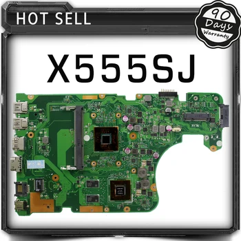 X555SJ Nešiojamojo kompiuterio motininė Plokštė, Skirta ASUS X555 X555S X555SJ A555S Plokštė N3150 CPU Mainboard Patikrintas Gerai ir Nemokamas Pristatymas