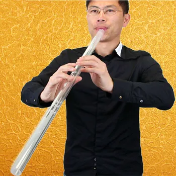 Xiao Priemonė Kristalų Vertikalus Fleita XIAO Muzikos Instrumentai Imiaition Jade Fleita 6 skylę arba 8 skylę 80cm F G Xiao Priemonė