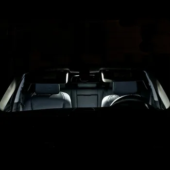 XIEYOU 19pcs Canbus LED Salono Apšvietimas Rinkinys Paketas BMW 5 Serijos F10 (2011+)