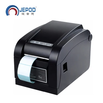 XP-350B JEPOD 20mm~80mm Tiesioginis Terminis USB Barcode Label Printer šilumos brūkšninis kodas spausdintuvu, brūkšninių kodų spausdintuvas
