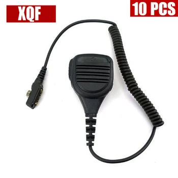 XQF 10PCS Speaker Microphone mic for Hytera Radio PD700 PD700G PD780 PD780G PT580 PT580H Radio
