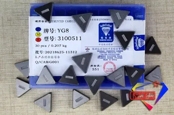 YG8 3100511 sanyinghe Zhuzhou (30pcs/daug) cnc staklės, pjovimo frezavimo įdėklai prispaustas įrankis, skirtas parduoti