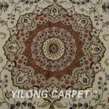 Yilong 6'x9' Rytų belgijos vilnos rankų darbo kilimų išskirtinį šiuolaikinio vilnos kilimas (1407)