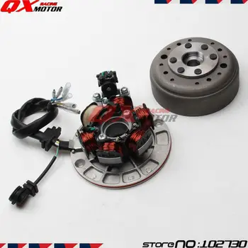 YinXiang YX140cc Engine With Light Magneto Stator Rotor kit For Chinese 140 Horizontal Engine Dirt Pit Bike Parts