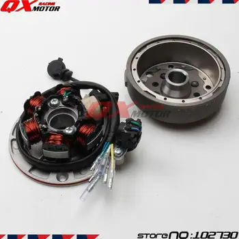 YinXiang YX140cc Engine With Light Magneto Stator Rotor kit For Chinese 140 Horizontal Engine Dirt Pit Bike Parts