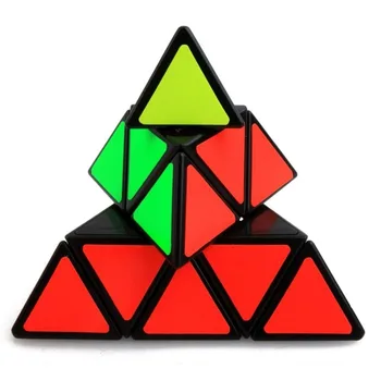 YKLWorld 3PCS /Set Magija Galvosūkį Kubo Dodecahedron Megaminx & Trikampis Magija Galvosūkį Ir 3 Sluoksnis Profiliuotas Magija Didmeninės