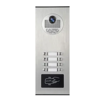 YobangSecurity 7 Colių Laidinio Vaizdo Doorbell Duris Varpelių,Vandeniui Durų Telefoną Su RFID Prieiga IR Kamera 8 Vieneto Butas
