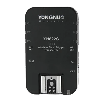 Yongnuo YN-622C-KIT YN 622C ETTL Flash Trigger siųstuvai-imtuvai Su Canon Fotoaparatu Belaidžio Sukelia Flash Studija