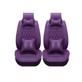 Ypatingas odos tik 2 priekinės automobilių sėdynės apima Lifan Visiems Modeliams x60 x50 320 330 520 620 630 720 JUODA/RAUDONA/KAVOS priedai