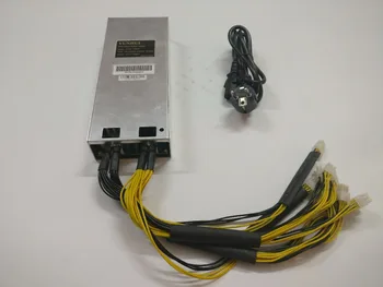 YUNHUI BTC LTC DASH miner power supply 12V 150A 1800W suitable for ANTMINER naujas s7 S9 L3+ D3 A3 Baikal X10 Giant-B