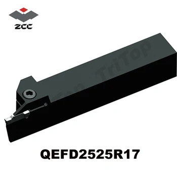ZCC.CT visiškai naujas Sklastymas ir skakać Įrankiai QEFD2525R17 CNC tekinimo įrankio laikiklis