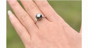 ZHBORUINI Mados Perlų Žiedas Perlų Papuošalai Natūralių Gėlavandenių Perlų 925 Sterlingas Sidabro Papuošalai, Žiedai, Moterų Vestuvių Dovana