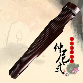 Zhong Ni Tipo Žaisti Guqin Praktikos Kolekciją Kinų 7 Stygos Senovės Zither Klasikinės Muzikos Instrumentais
