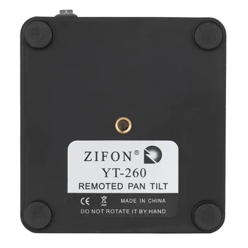 Zifon YT-260 Nuotolinio Valdymo Motorizuotas Pan Tilt Galvos už itin Kamera, Wifi, Kamera ir Išmaniųjų telefonų