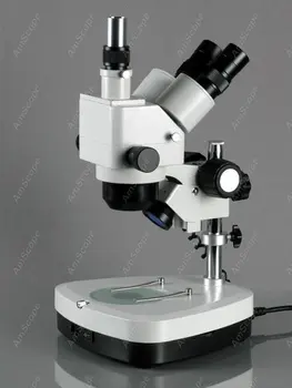 Zoom Mikroskopas-AmScope Prekių 5X-80X Stereo, Zoom Mikroskopu Dual Halogeninės prekės KODAS: SH-2TZ-C2