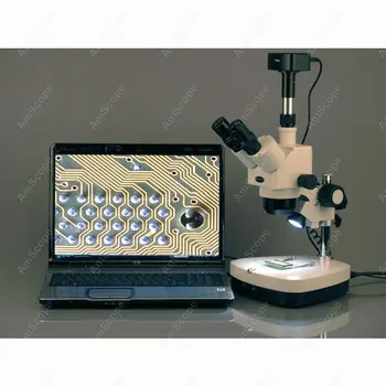 Zoom Mikroskopas-AmScope Prekių 5X-80X Stereo, Zoom Mikroskopu Dual Halogeninės prekės KODAS: SH-2TZ-C2